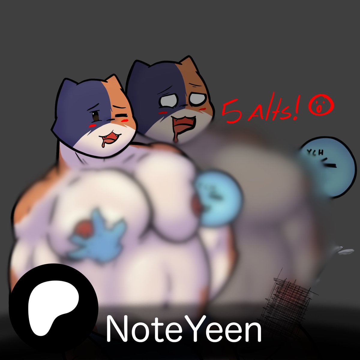 NotebutHorny's tweet photo. Reminder that there’s more alts on my p site https://t.co/Jnvg2H7joA