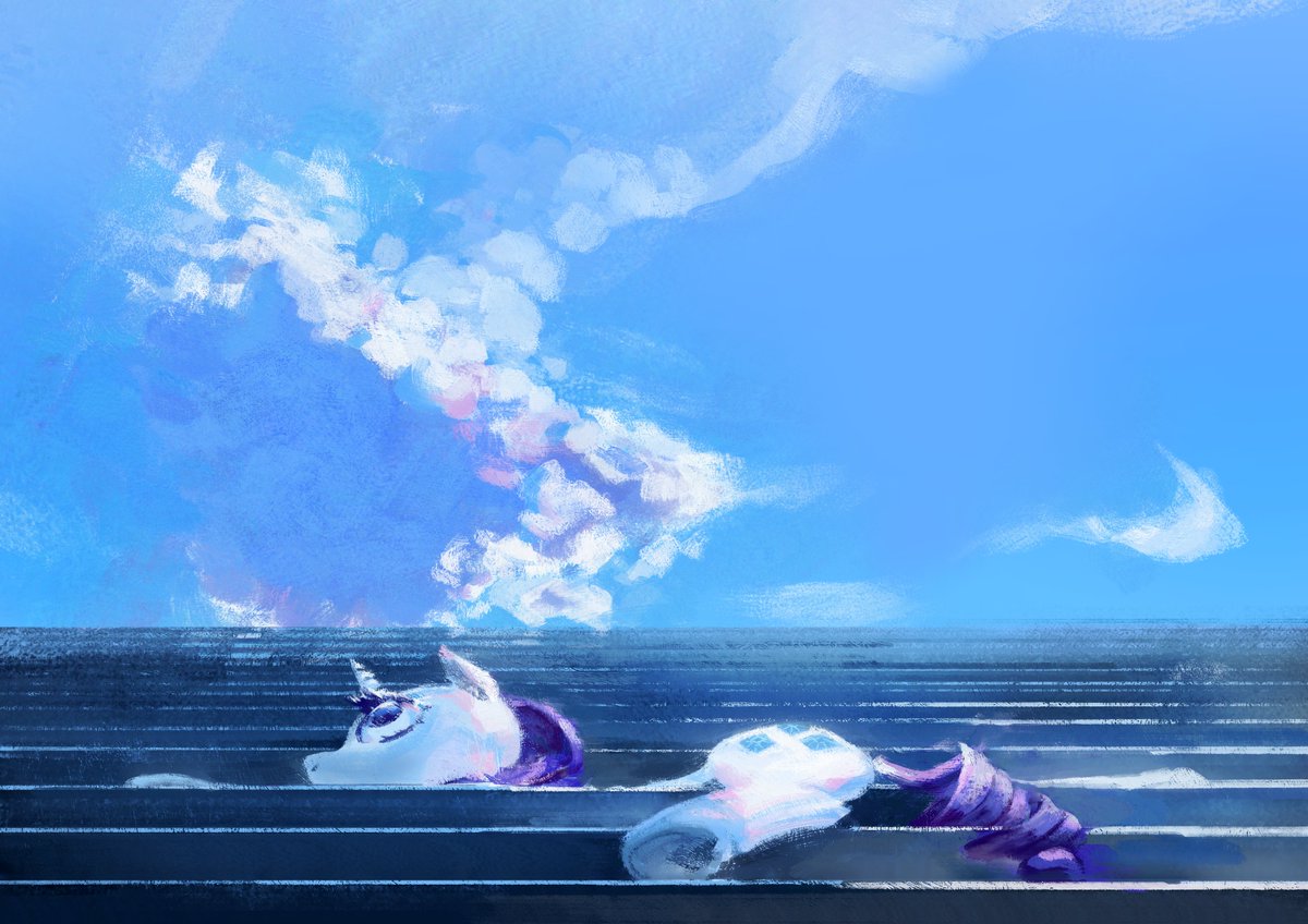 XallaanaCyox's tweet photo. Just had a dream like this, and I realized I had this image in my head for quite a long time. Weird stuff.
#mlpart https://t.co/imyfbviFjN