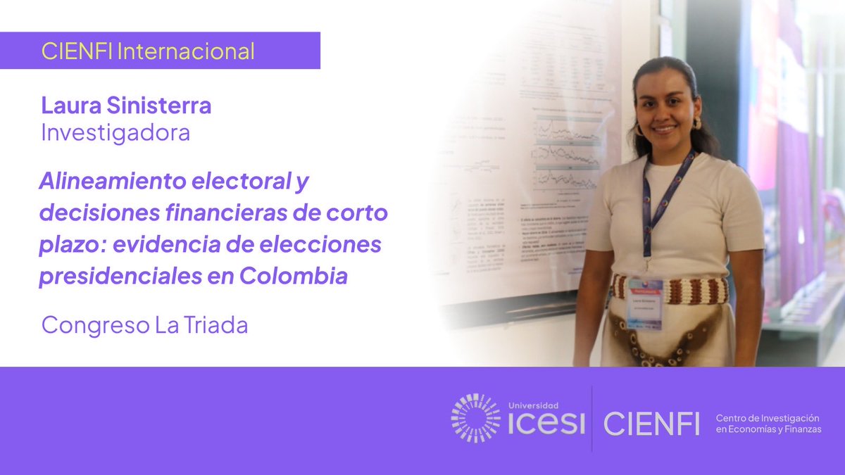 cienfiicesi's tweet photo. Desde Cienfi felicitamos a @lsinisterra10, investigadora CIENFI, por la presentación de su tesis de maestría en el 4.º Congreso Latinoamericano de Ciencias Sociales y Gobierno, La Tríada, en México.

(Abrimos hilo) https://t.co/QsmiwYaGxK