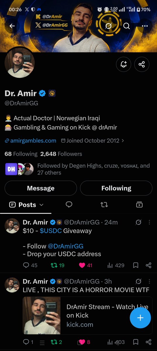 0xRayWeb3_'s tweet photo. @DrAmirGG 0x981e65adc620af4002ba3fc009f8f52260c4c0e0

Thank you Amir https://t.co/WOOkbW6jtG