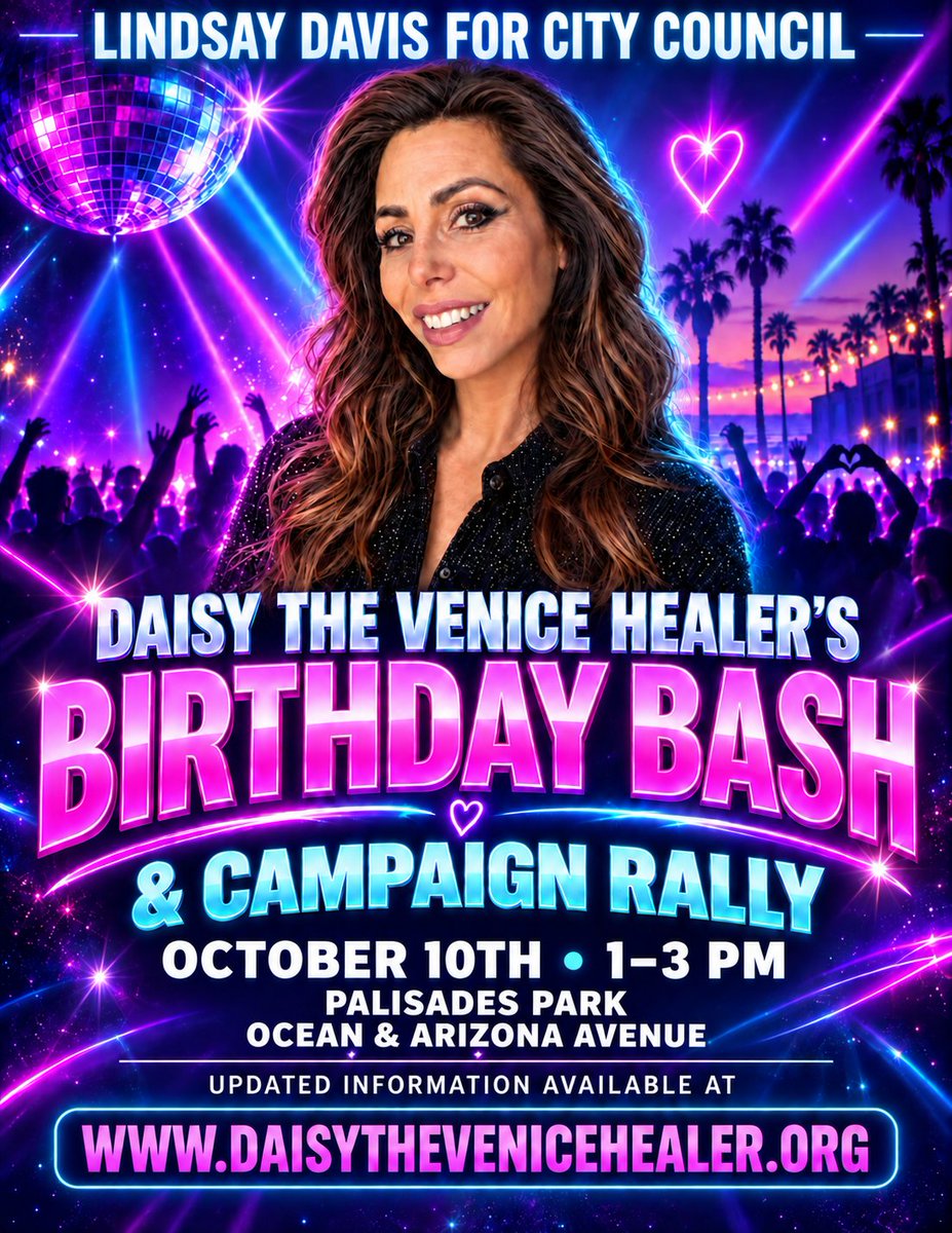 DaisyTheHealer's tweet photo. You are Invited!!!! It's my Birthday Bash and it will be lots of fun and a chance to ask me questions, get to know me, and get involved with the campaign! 
Go to https://t.co/DYurRMWnZy for more info.
@SMMirror @smdailypress https://t.co/E5Y0VdAE8j