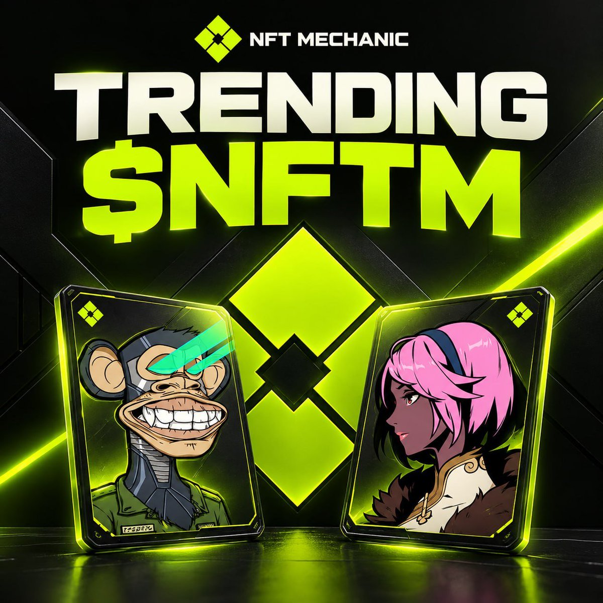 NFT_Mechani's tweet photo. $NFTM just crossed $2M market cap. 🔥

DEX paid and now trending at #11 as momentum continues to build.

NFT Mechanic is officially getting noticed. ⚙️ https://t.co/Mne4fsXLPc