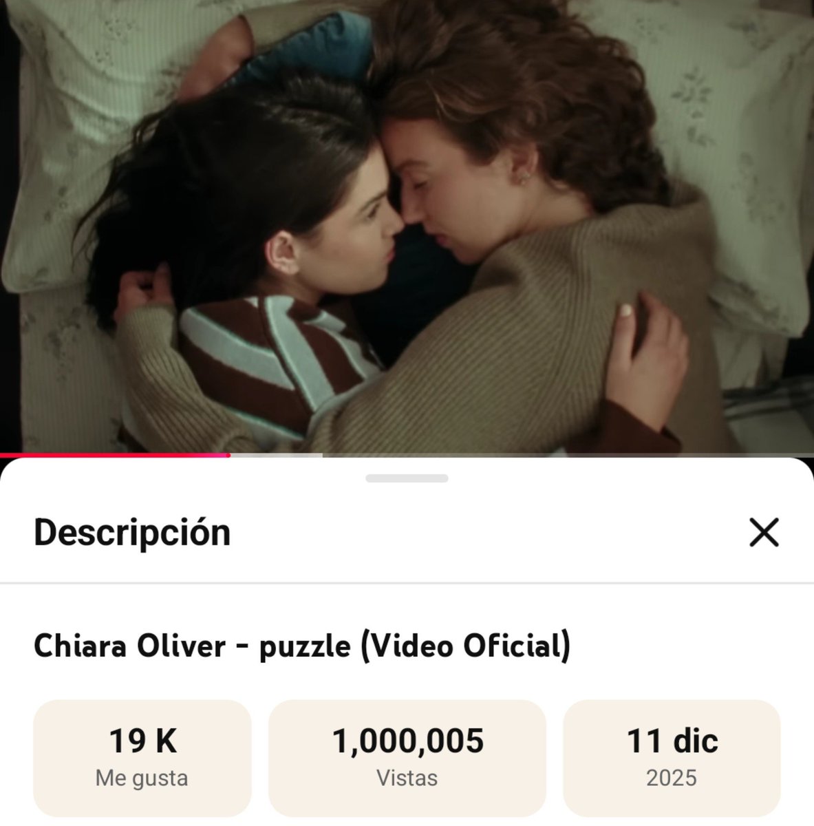 mangvta's tweet photo. PUZZLE VÍDEOCLIP VERSION YA ES MILLONARIA https://t.co/cpFAOZIy6f