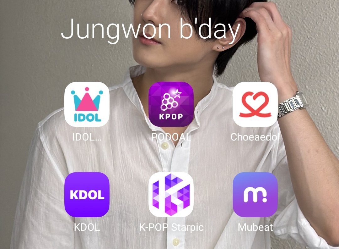 yjungw0nily's tweet photo. Starting now, jdds/engene will collect votes for jungwon b'day on these app:

• Podoal 
• Idol Champ
• Mubeat
• Choeaedol 
• KDOL 
• K-POP Starpic

More apps will be added later. For now, let’s focus on these 6 apps! 🫶🏻

Let’s work together for Jungwon’s birthday! 😺💛 https://t.co/eF3ogCGTI4