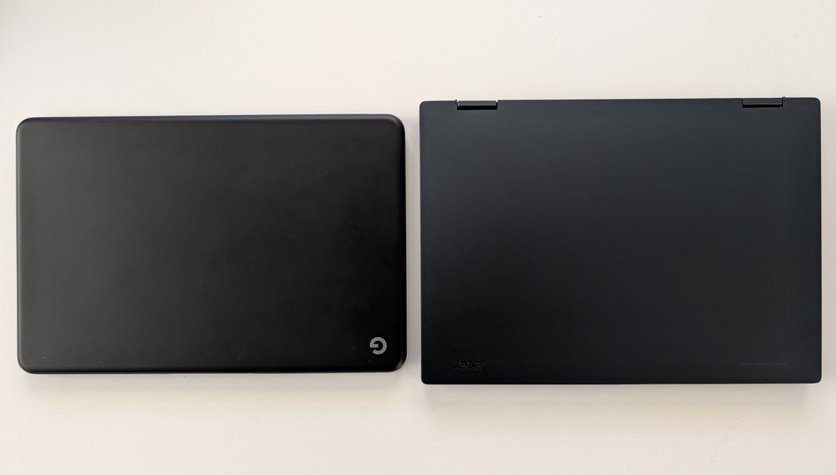 CorysTechTime's tweet photo. From Pixelbook Go to Googlebook. It feels like a huge leap for me but my Chromebook is pretty old. https://t.co/pI1owKtkxq