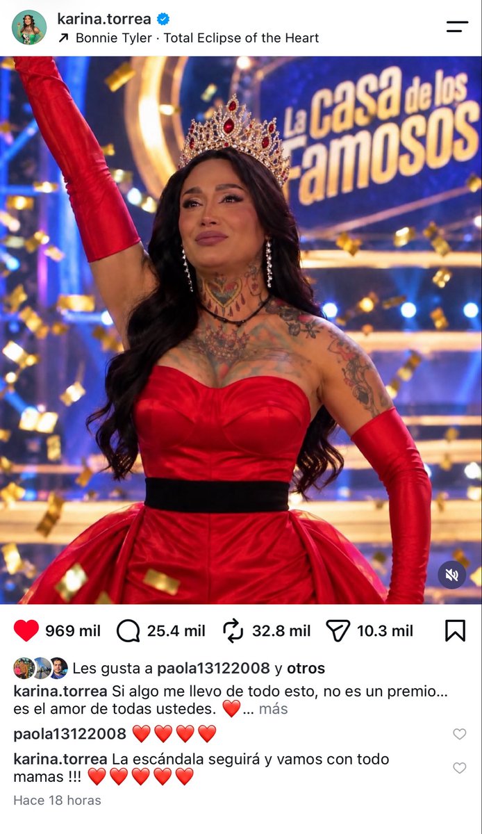 edcordova's tweet photo. Ustedes juzguen quién realmente ganó la casa 🤷🏿‍♂️
@Soykaritorres está por llegar al 1M de ❤️, mientras que la falsa ganadora no puede ni juntar 100K. 
Y así nos quieren hacer creer que ella ganó @LaCasaFamososMx?
VÁYANSE A LA VERGA, pinche FRAUDE #LaCasaDeLosFamososMéxico https://t.co/U4cx7Iwa3y