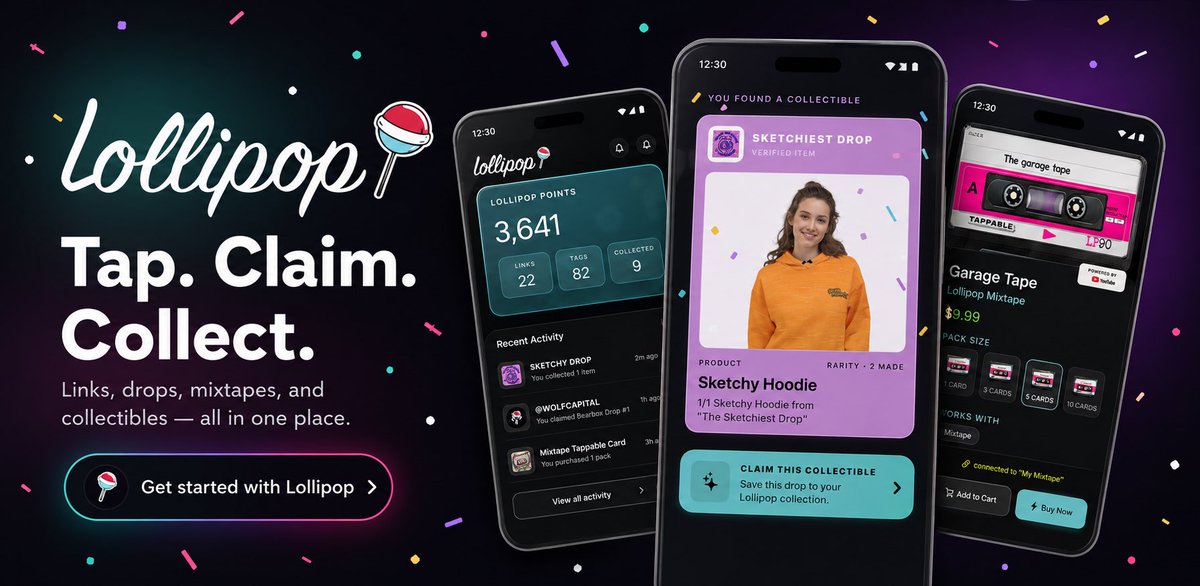 getLollipopTap's tweet photo. This week we got some more overprint tees coming. 👕

Plus we got a new build of the app being tested that will help you find tagged merch from brands we partner with. 🫶 https://t.co/6gdP6RHeG9