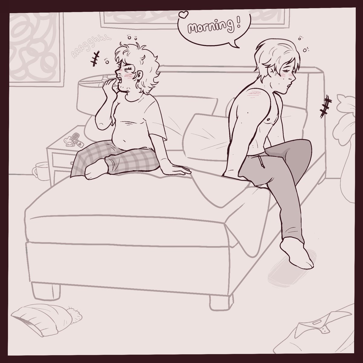 me0wchineherald's tweet photo. Should I colour them in? #bryeon #ResidentEvil https://t.co/0fNYOLCFIZ
