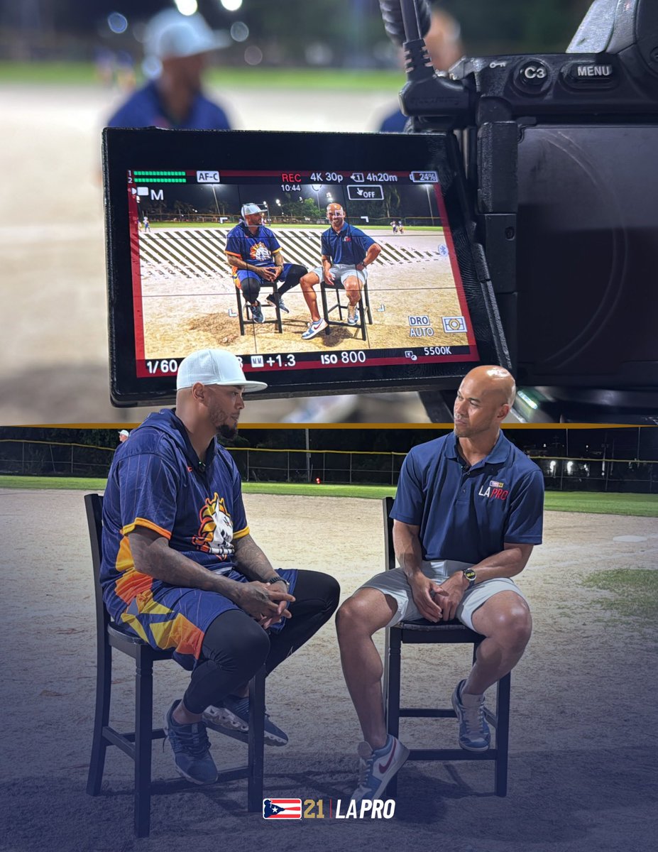 LBPRC's tweet photo. Una conversación especial con Martín “Machete” Maldonado. 😃💪  ¡Pronto en el YouTube de La Pro! ⚾️🇵🇷 https://t.co/gSKwSH35Zj