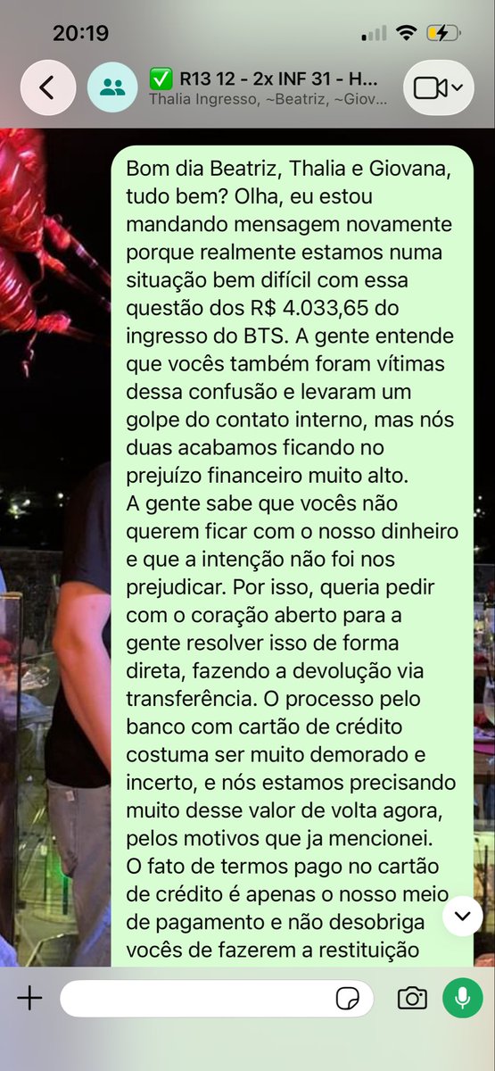 Hanninhazz's tweet photo. Oi????? Como assim???? Então eu comprei com vocês, vocês já receberam o valor à vista, e vocês não podem me ressarcir somente pela minha forma de pagamento? 
Não há nenhuma lei que aplica somente a constelação como forma de estorno para pagamentos no crédito!
#GolpeArmySafe https://t.co/vFEc02YTZy