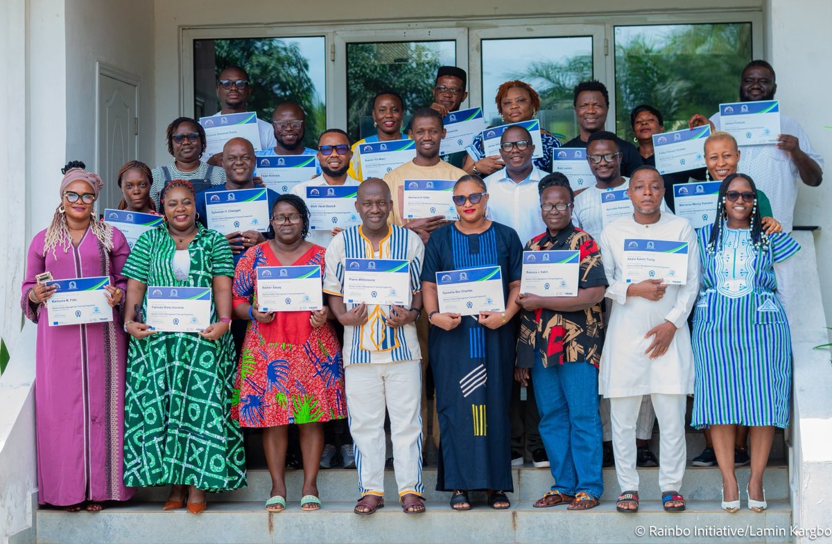Danket2's tweet photo. Last week, Rainbo Initiative’s Senior Leadership Team successfully completed an intensive Management and Leadership Training.

Having benefited from a similar training in Rwanda, I felt it was important to cascade the knowledge and experience to our leadership team. https://t.co/pkOl9yZ5dt