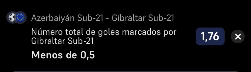 picksonlineprem's tweet photo. Cuotas con MUCHO valor ✨

📝 Hablamos del PEOR EQUIPO Sub21 que puede haber en el mundo.

Ha metido en 3/20 partidos y en 1/15 como visitante en los ÚLTIMOS 5 años.

Además, Azerbaiyán no suele marcar muchos goles por lo que creo que estos resultados pueden salir fácilmente!! https://t.co/GJAvvPh2K5