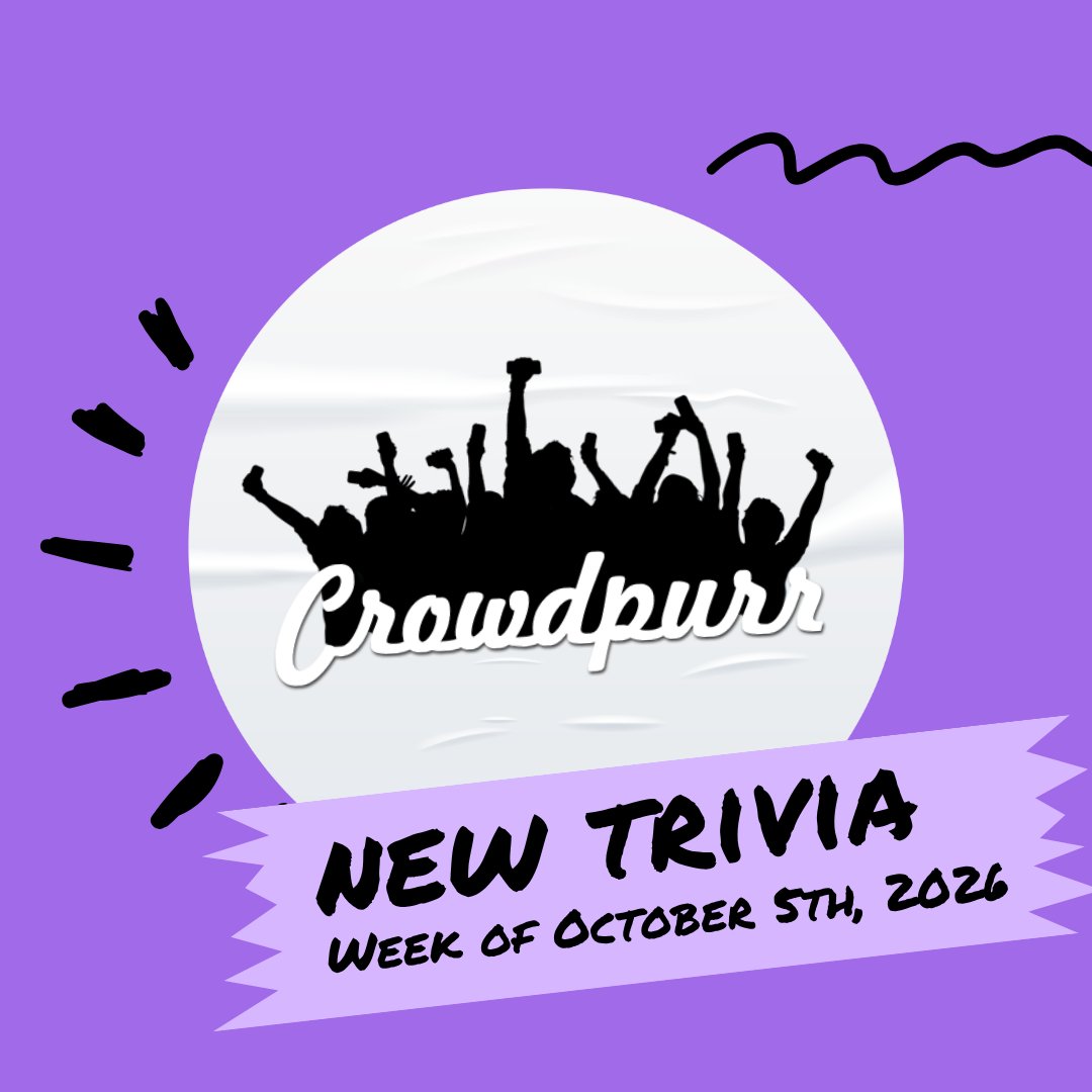 crowdpurr's tweet photo. 🎃 Our trivia lineup is looking frightfully fun! 🧟‍♀️ From the undead in cinema to dream destinations and more, our new weekly games are hauntingly good.

Play them in the #trivia library 👉️ https://t.co/j7Q53AHqwM

#ZombieMovies #BucketList #OuijaBoards #Architecture #TriviaGame https://t.co/ghQF19SV33