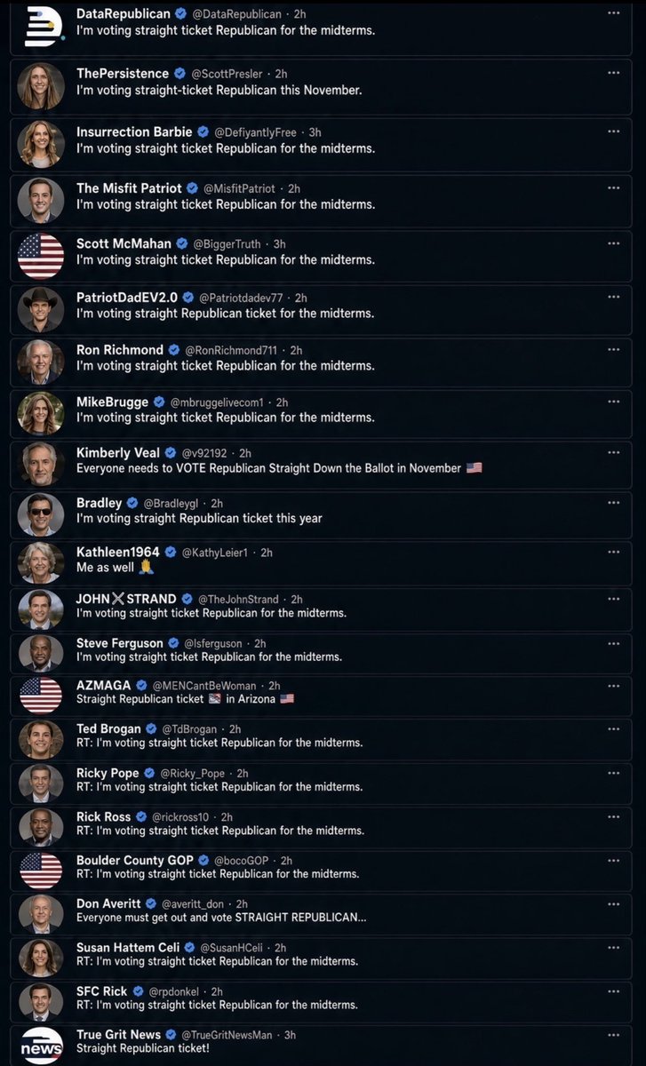 TheMaineWonk's tweet photo. Today’s MAGA Influencer Marching Orders went out.

They’re freaking the fuck out. https://t.co/jGO2JL3zDo