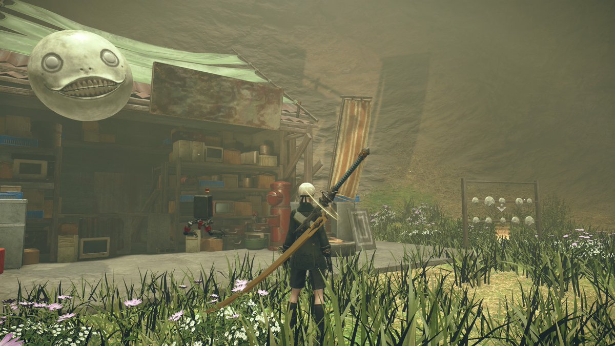 niersgestalt's tweet photo. emil's house is so cute i love the red mailbox save point from replicant https://t.co/iOBrMhMdAH