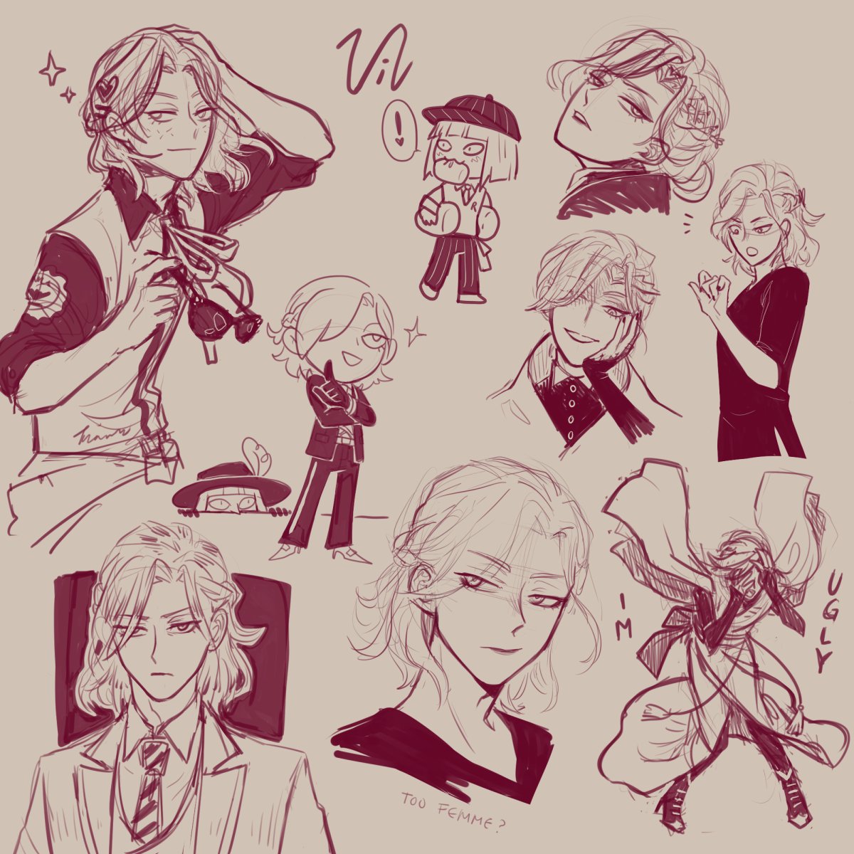 immec_912's tweet photo. twstober 5 - Fair
just learning how to draw Vil for today https://t.co/OufBoPomZM