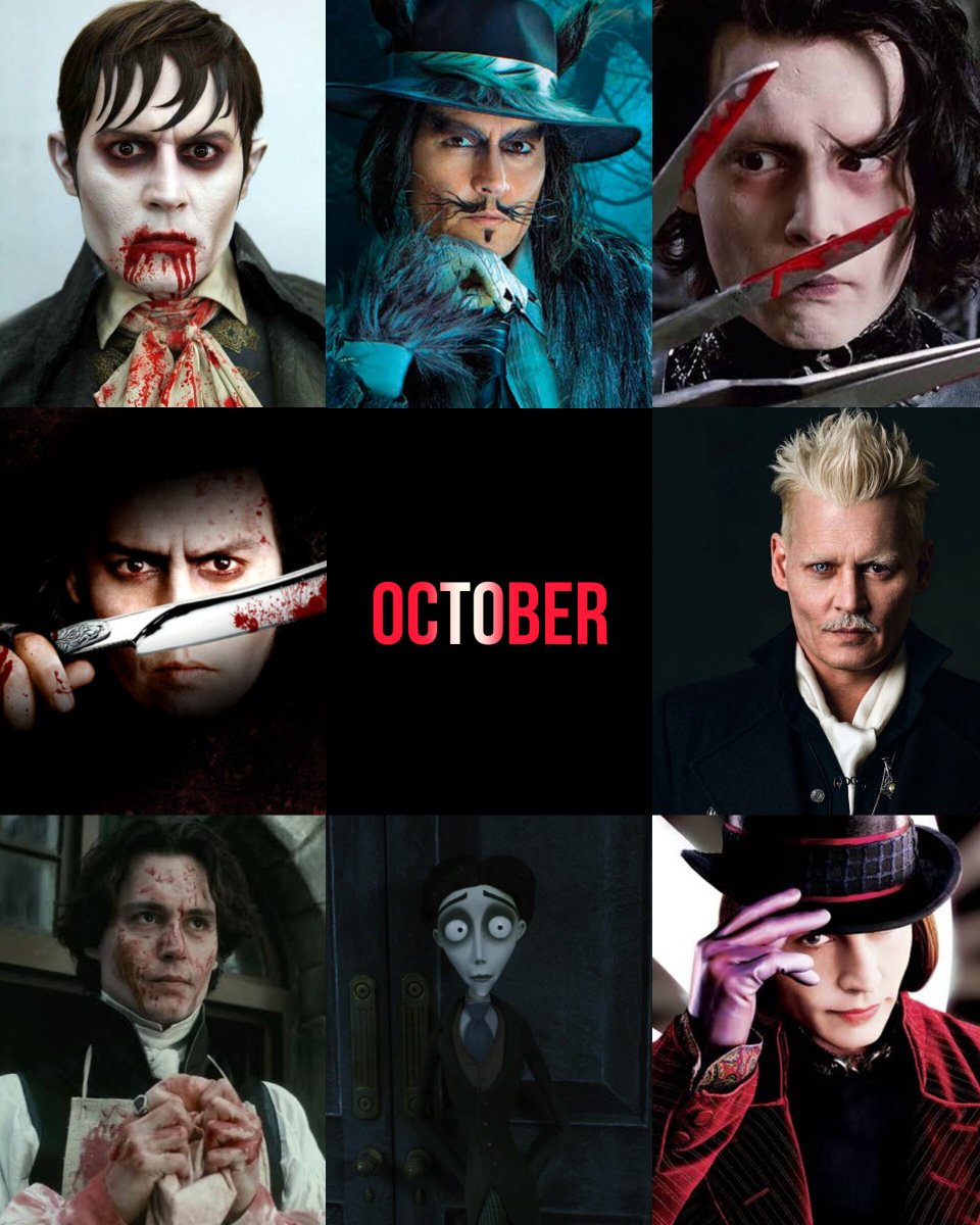 deppbrazilfc's tweet photo. October is Johnny Depp month 🖤 https://t.co/WhdaLi1hS5