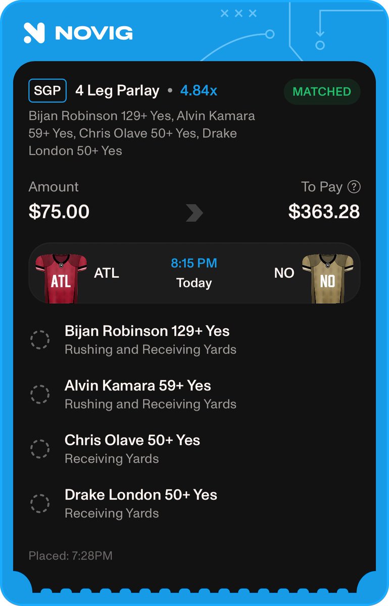 TrustOrtiz's tweet photo. Also a little fun parlay for tonight.  Just a 5 unit play.

#LockItIn #TrustOrtiz

Odds via @Novig https://t.co/4Z02Hau4tm