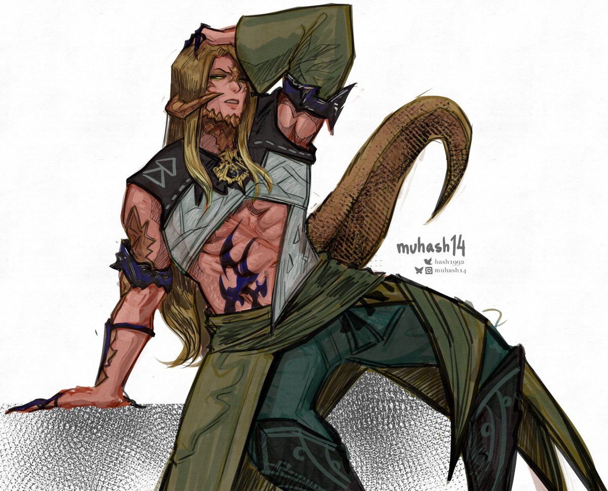 hash1992's tweet photo. And a lizard to round out the batch. The next one is pretty far along, hopefully I'll wrap it up and start posting again by next week. Gonna sign off again till then🫡
#ffxiv https://t.co/4M9pJPgXMk