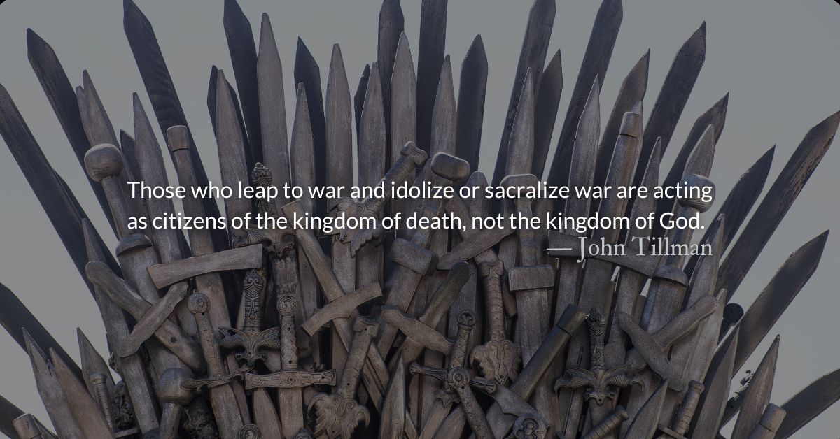 TheParkForum's tweet photo. #ReadMore: Unprecedented Peace
War is so entrenched...Violence so widely lauded as a solution. Christians can shine in darkness by clinging to our identity as people of peace.
#Joel #Peace #War #PlowsharesIntoSwords #SwordsIntoPlowshares
https://t.co/YSEd9D4wqE https://t.co/aQyySSs0oY