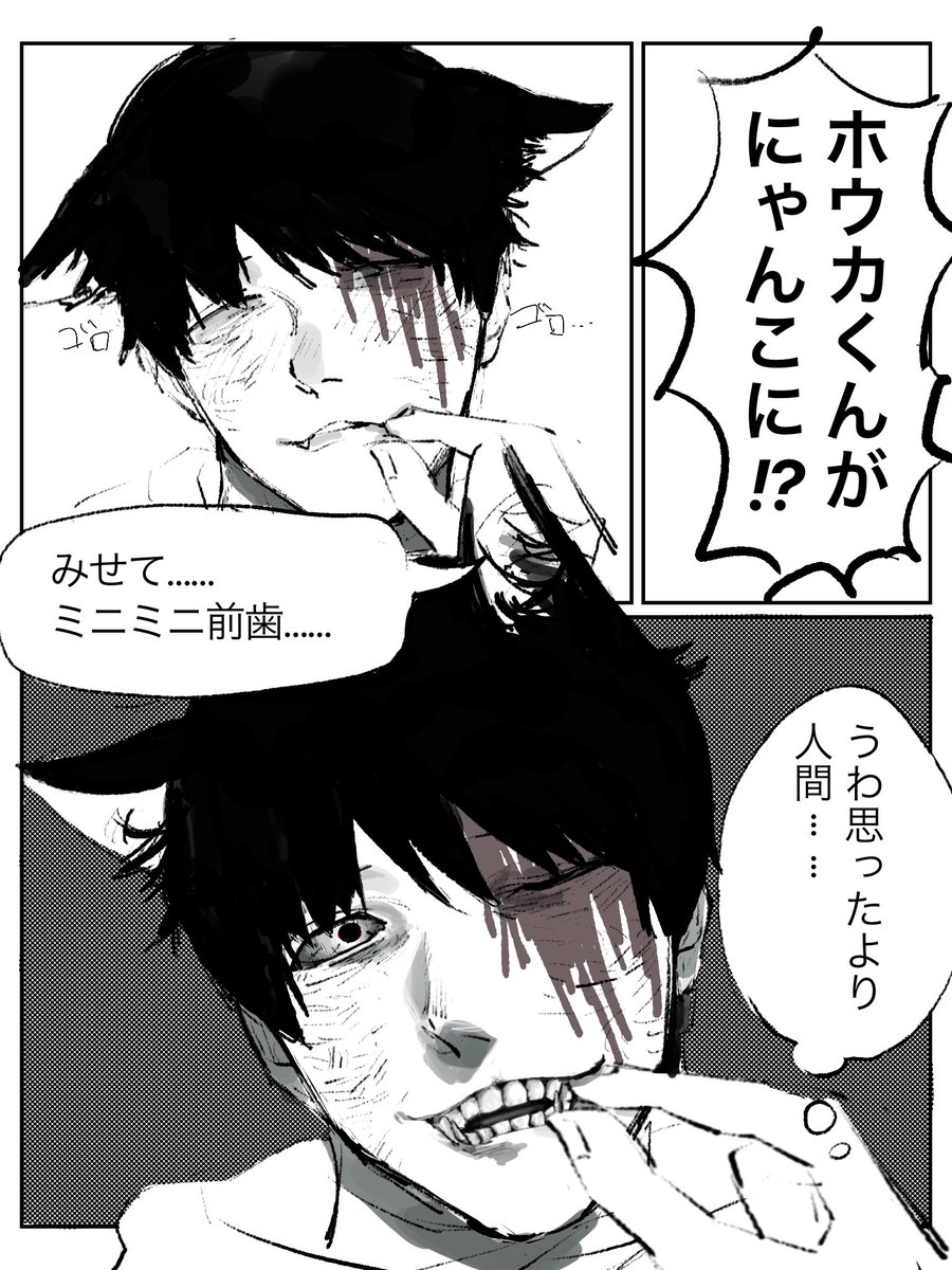 buzama111's tweet photo. #ドムドムチーチー 
ホウカニャン https://t.co/F0uIYrOWaV