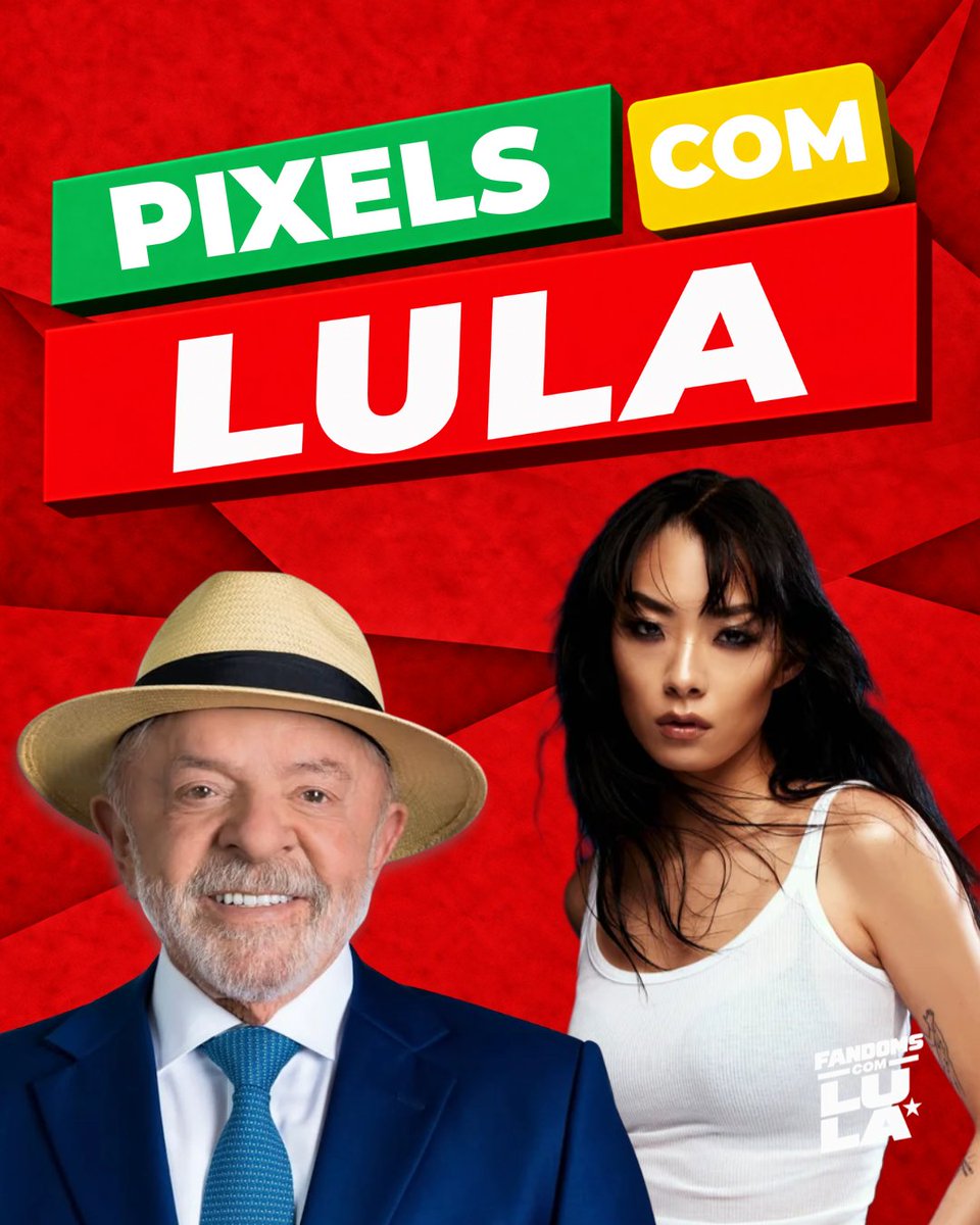 rinasawayamabr's tweet photo. SEGUNDO TURNO É LULA! @LulaOficial ❤️⭐

#FandomsComLula https://t.co/6dP0y4brUC