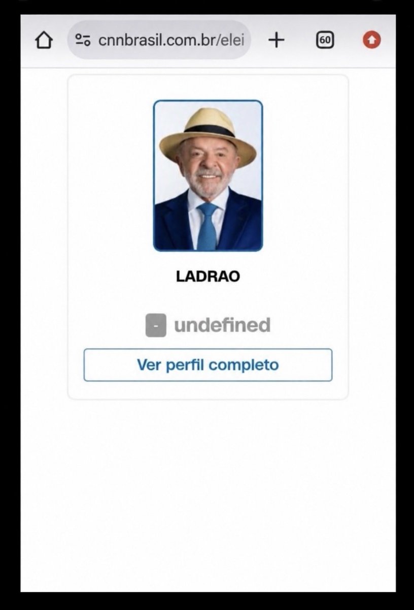 joaquimrib1801's tweet photo. 😱🤔O site da CNN Brasil exibiu nesta segunda-feira (5) a foto de “Lula” com a palavra “LADRÃO” no lugar do nome, na ferramenta Raio-X dos Candidatos. A emissora atribuiu a alteração a um ataque hacker que explorou uma falha no sistema. Após identificar o problema, retirou a ferramenta do ar e informou ter corrigido a vulnerabilidade. As páginas de apuração não foram afetadas, e o caso segue sob investigação.