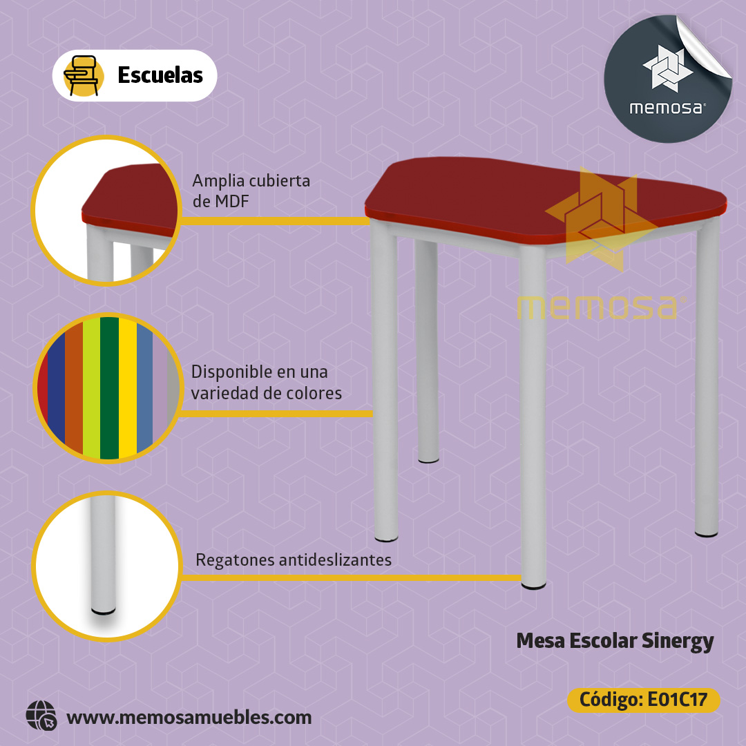 memosamuebles's tweet photo. Los espacios modernos requieren mobiliario flexible. La Mesa Escolar Sinergy marca Memosa está diseñada para adaptarse a nuevas dinámicas de aprendizaje y trabajo colaborativo.👉Solicita información. https://t.co/5jJEUvtIkn
#MemosaMuebles #AprendizajeColaborativo #CiudadVictoria https://t.co/fsLyGVEBow