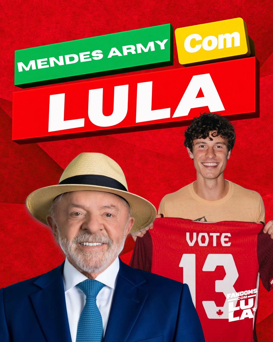 acervoshwn's tweet photo. Por um Brasil onde ninguém fica pra trás. Quem trabalha, estuda e luta merece um governo que olha pra gente, por isso SEGUNDO TURNO É LULA! 

A nossa estrela não pode parar de brilhar ⭐️ Vote consciente, vote 13! 

#FandomsComLula https://t.co/ddATZKEp1N