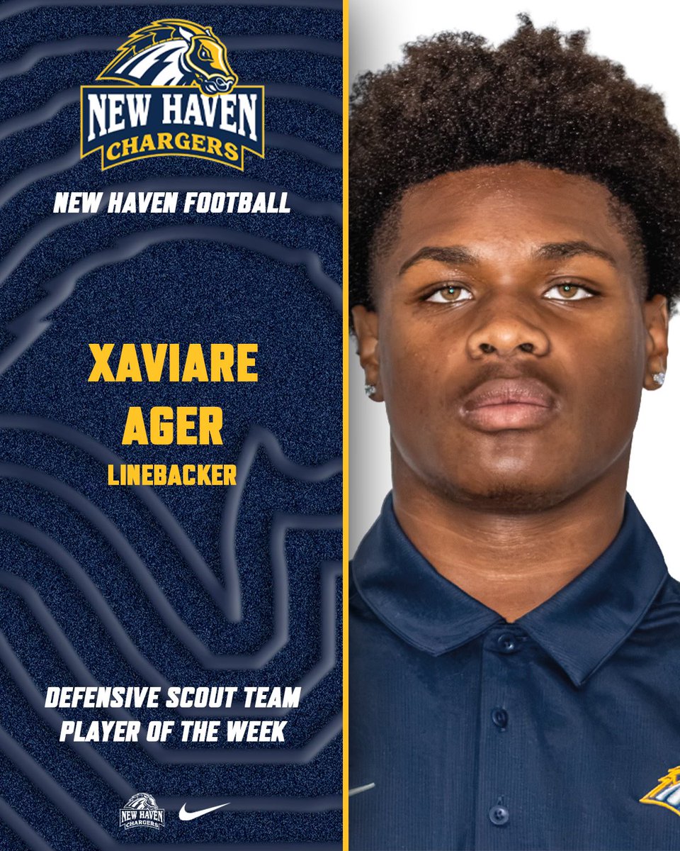 UNewHavenFB's tweet photo. Catching up on our weekly standouts!
#FindAWay | #FAST https://t.co/7TtuPzLlRD