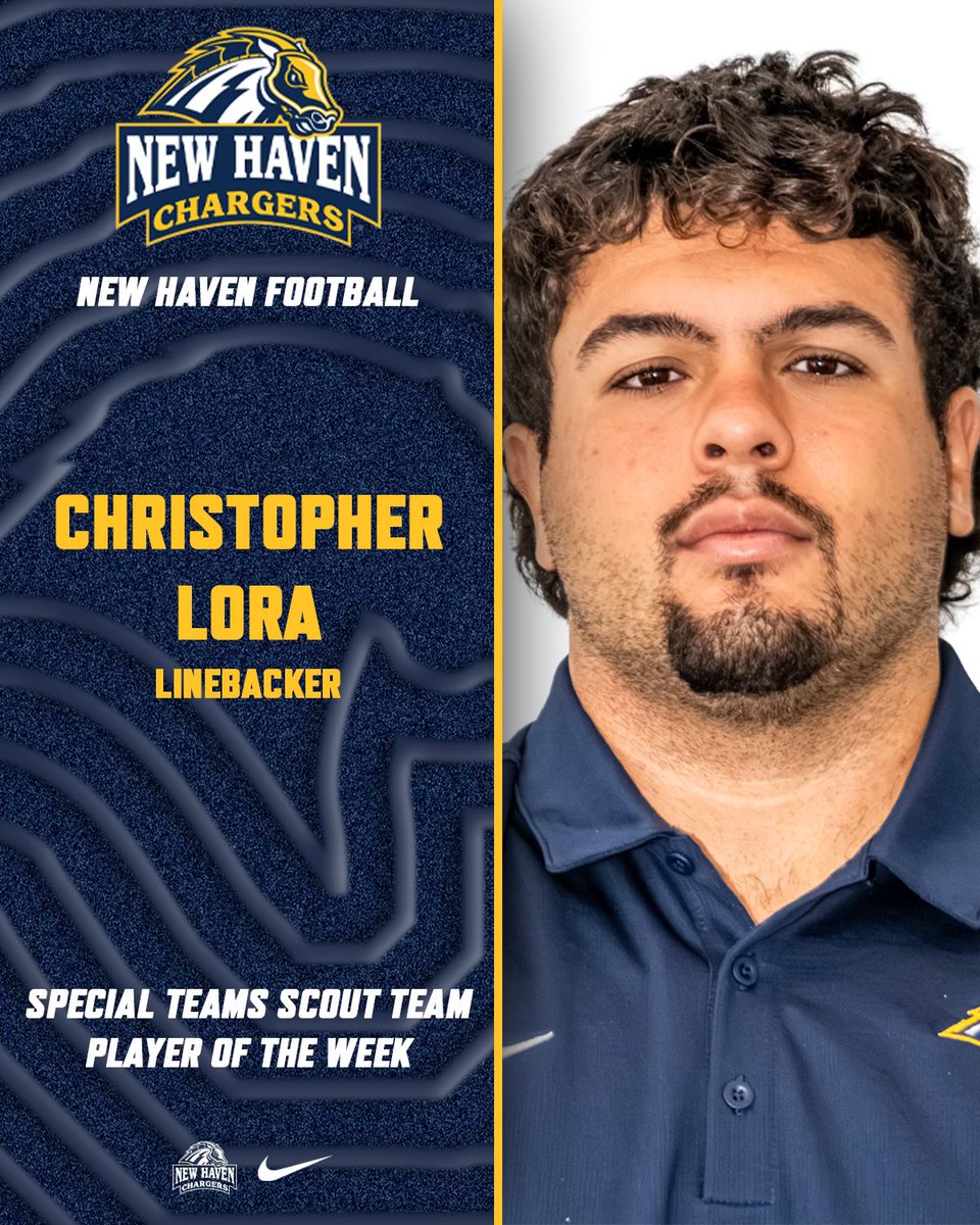 UNewHavenFB's tweet photo. Catching up on our weekly standouts!
#FindAWay | #FAST https://t.co/7TtuPzLlRD