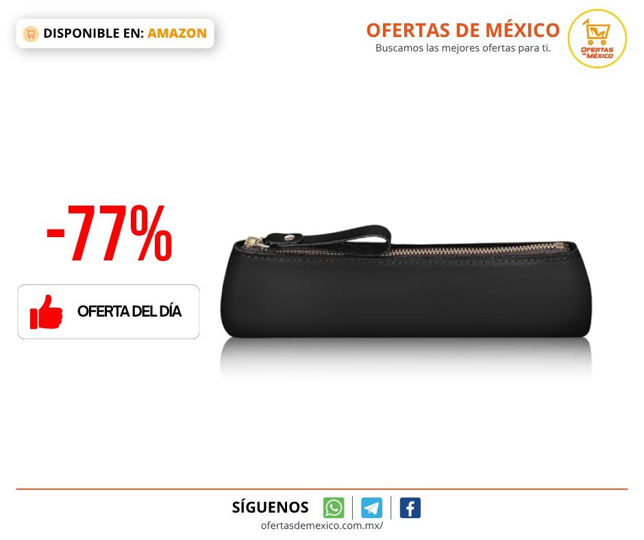 ofertasdemx's tweet photo. 🔥(-77%) OHPHCALL Estuche Para Lápices De Cuero Negro Hecho a Mano

👉🏽  Ver Oferta en Amazon  (https://t.co/y1Kll75m0L)

✅ Precio Ahora: $60.00 ❌ Precio de lista: $259.99

#ofertadeldia #ofertaamz #ofertasdemexico https://t.co/mcMXZxK5tm