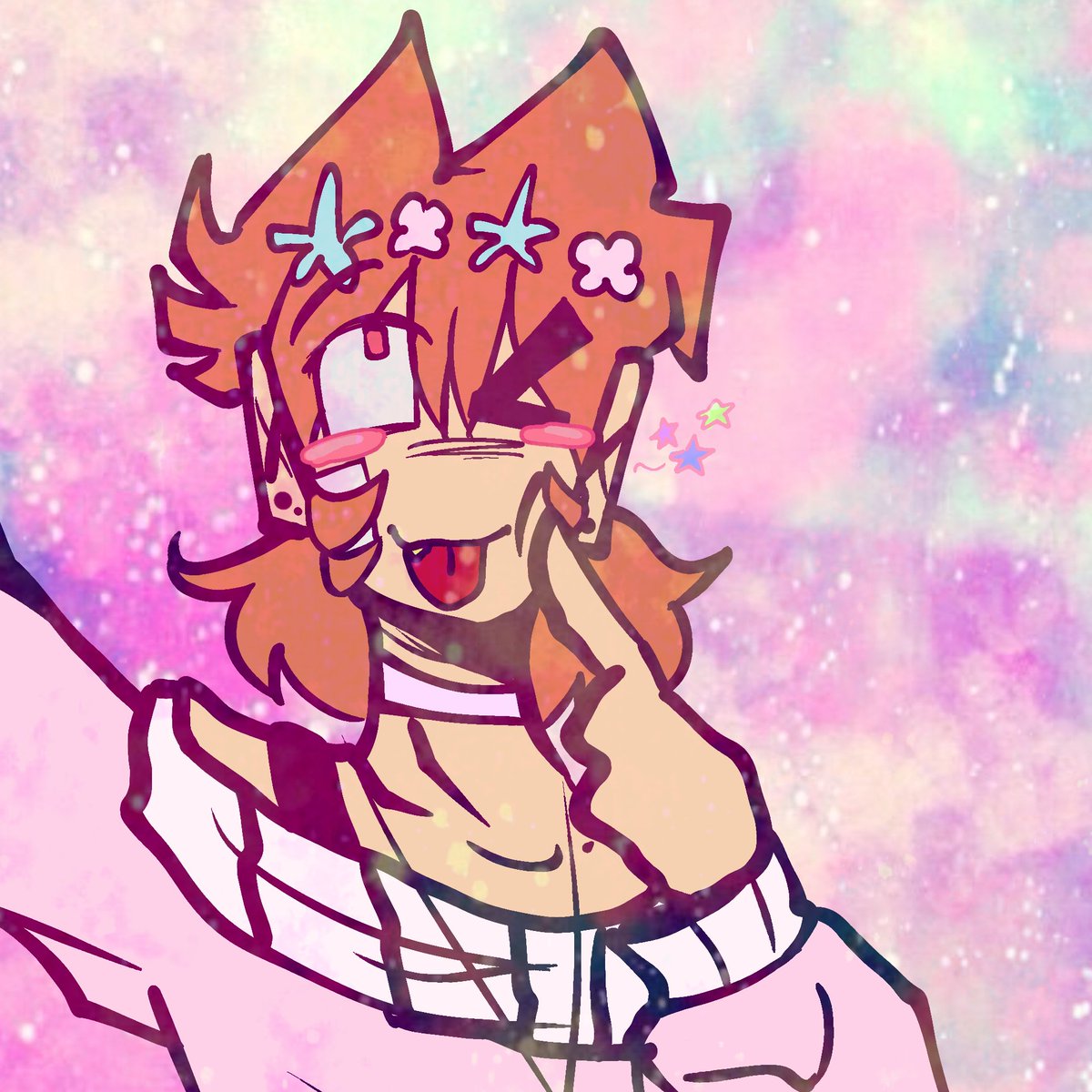 Dearstaryboy's tweet photo. Intro!~♡☆
☆ You can call me Tord or Star! 
ᜊ( ˶' ⩊ ' ˶)ᜊ
☆ I love Lucky Star, Flower crowns, Pastels, Kittyboy and Cherries
☆ She/Her!!

" I'm with the stars now!🩷💫 "
(DNI PROSHIPS + read second slide for more info)
#eddsworldrp #dearstarboy #intro https://t.co/Oytda2p7s4