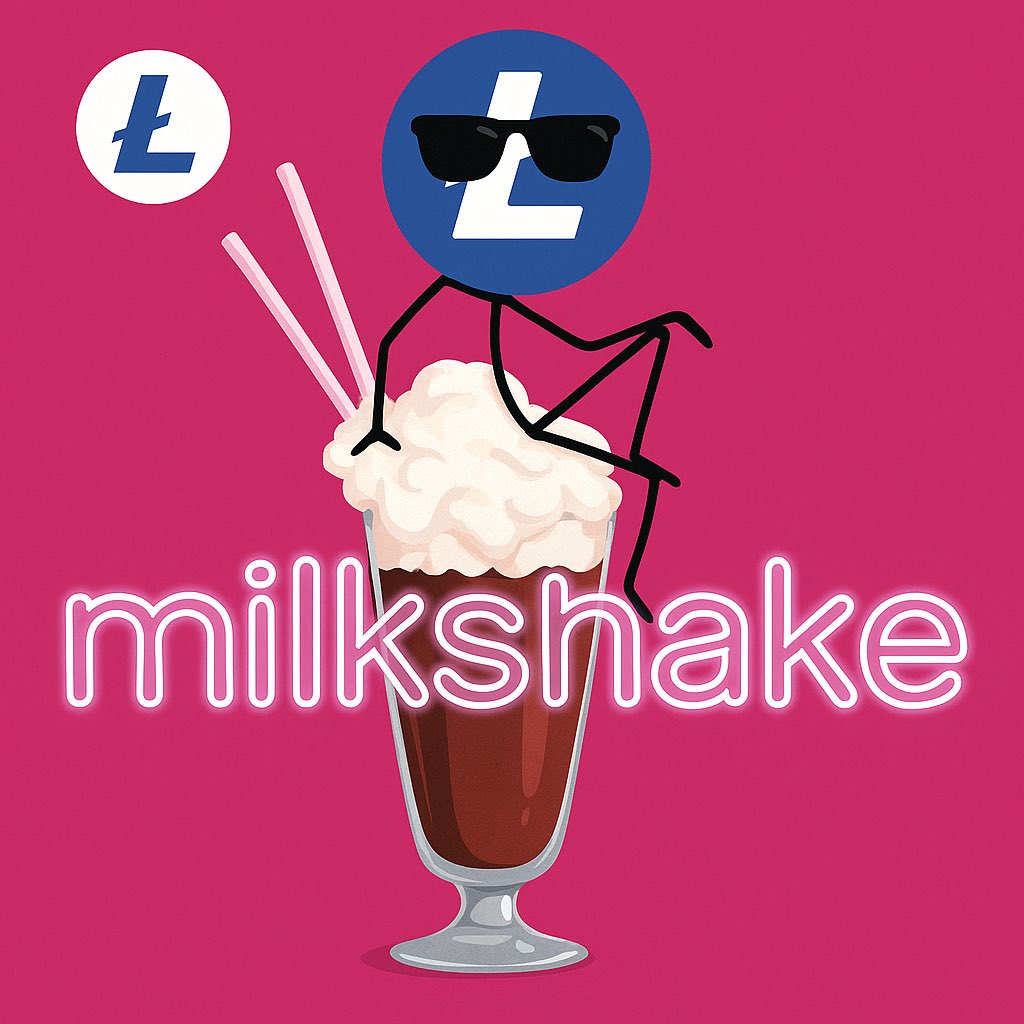 LitecoinLadies's tweet photo. Does your milkshake bring all the boys to the yard? 

Wait… can you buy a milkshake- cause we can.

Litecoin- get some. https://t.co/9qrWxNK5wY