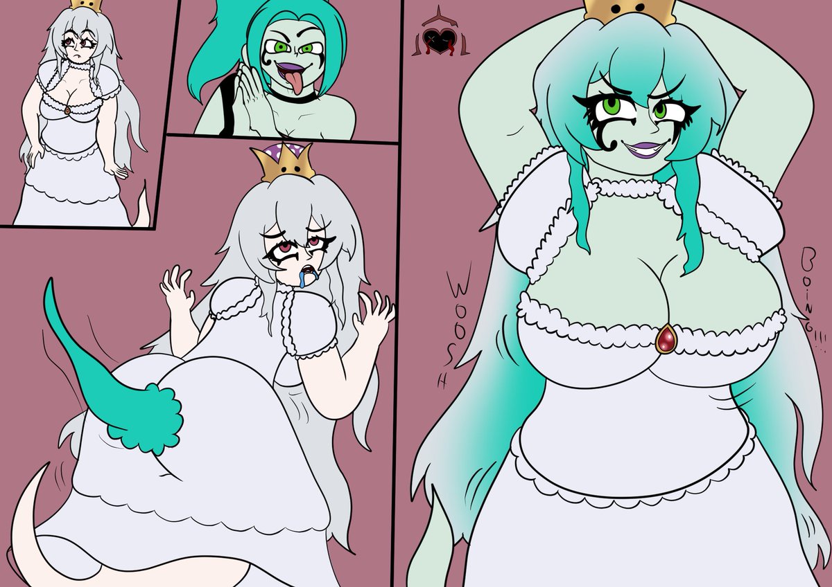 Ammael0's tweet photo. #takovertober #possession

Day 5 : Soul Possession 

Idea was given by @BowsetteRp !

Looks like Ember Did eyed another soul as her form....Booer ? Emboosette ? Name is still getting worked on, but her new curve is all hers to enjoy ! https://t.co/BOyyPOa773