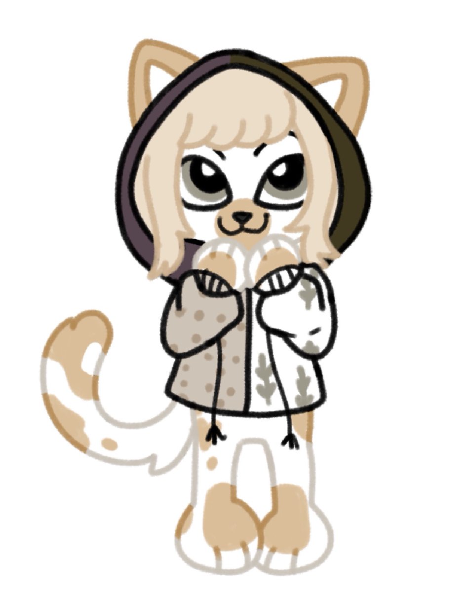 jaedonsilva1's tweet photo. Maple got turned into a goober 
from @/teddysphynx  
thank you for drawing the little goober https://t.co/swTGe7kNMh