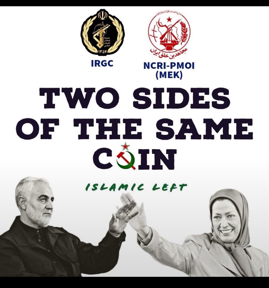 DesignZarna's tweet photo. @FoxNews Why the hell are you guys giving these
anti-Jewish Islamist extremists a platform
residency and credibility?
The MEK’s charter is basically the same as the IRGC’s
#mekterrorist https://t.co/hTUgqdtrfD