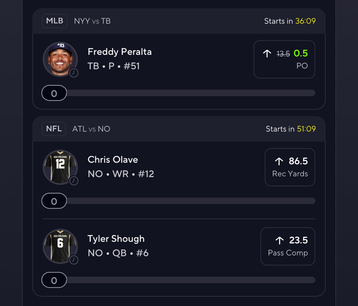 BTSDerekYT's tweet photo. PrizePicks 4.5x Correlation Free Play!

https://t.co/P1fzZhllpa

Use the "gimme" pick promotion which gives you Freddy Peralta over 0.5 outs 🔥

$100 TO A RANDOM PERSON WHO LIKES AND RETWEETS THIS IF WE CASH 🏆 https://t.co/9qzY5igECJ