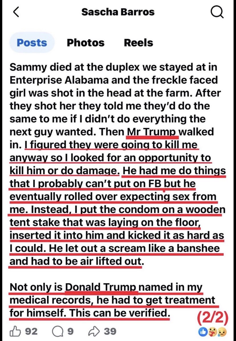 commons96055467's tweet photo. Katie Johnson was a 13 year old blond, blue eyes California girl, when trump and Epstein raped her. In 1993 she sat through a deposition and identified trump as the rapist. Then, she was threatened with her life by trump and Epstein. She went dark after that. MAGA tells you it’s fake story. Read this part of the deposition. She is not the only one trump has done that to. Shascha Riley is the boy, now a veteran, who trump raped him too. Read his account here too.