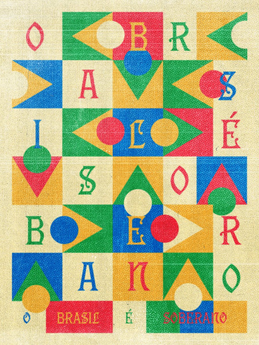 orenanlex's tweet photo. TORÓCTOBER | DIA 03 | FORMAS

O Brasil é Soberano?

#toroctober #graphicdesigns #posterdesign #tipografia https://t.co/PBUdyHB2sJ