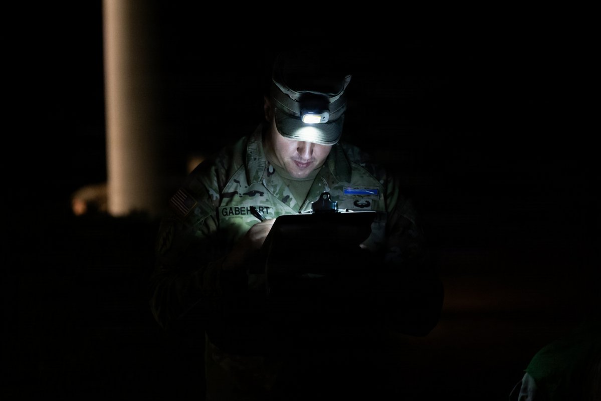 MDW_USARMY's tweet photo. U.S. Army Soldiers are always ready--at any hour of the day or night--for whatever physical challenges they might face. Soldiers from 3d U.S. Infantry Regiment (The Old Guard) recently performed physical fitness events during the Expert Physical Fitness Assessment as part of E3B testing at Fort Belvoir, Virginia, in the early morning darkness on Sept. 28, 2026. The assessment evaluated each candidates’ physical fitness and ability to perform combat-focused tasks as they competed to earn the Expert Soldier Badge, Expert Field Medical Badge or Expert Infantryman Badge.

U.S. Army photos by Spc. Santiago Lepper