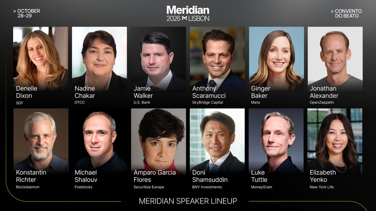 StellarOrg's tweet photo. 🚨 For the next 48 hours only: 50% off Meridian 2026 tickets 🚨

Use code "MeridianX" at checkout.

The full agenda, for half the price.

Get in before the sale ends Wednesday. Link 👇 https://t.co/MbjwkeQybF