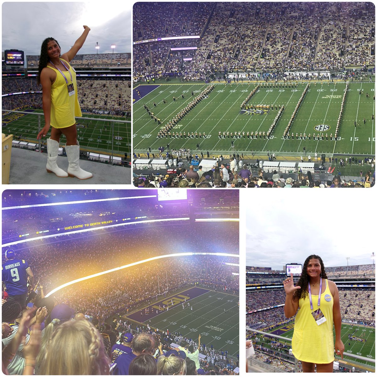 JayceeMccarter's tweet photo. I had such a great time being back camping with @LSUsoftball  for the 3rd time. It was great being in the facilities and getting to see everything this school has to offer! I really enjoyed seeing the dorms, tailgating before the football game, and working with this amazing coach staff! Thank you so much @BethTorina @LSU_SandraMoton @CoachNealPT @Tpleasants17 @zjermain_15 for the great experience💜💛 

@HusteNation16U @HSEsoftball @rothrock03 @lsu_dailynews 
@ExtraInningSB @LineDsoftball @los_stuff @NextPitch_SB @ShowtimeSports1
@gatorjack72 @SBRRetweets 
@YAthletesF @SoftbalAmerica @BradyVernon @Ch1rsPacheco @TimRamonHNF @CodyFowlerHit
@THEWOWSB @DiamondAddicts