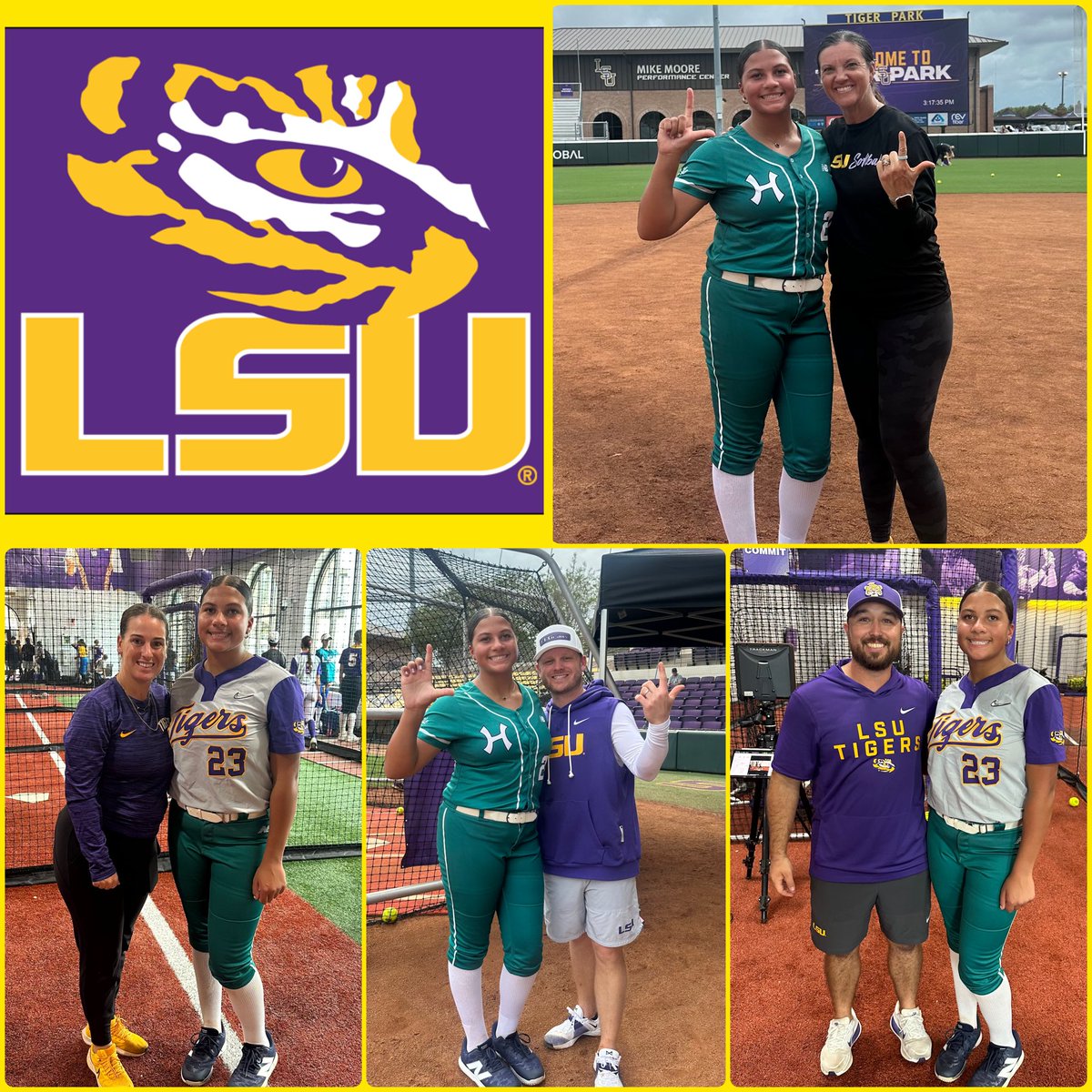 JayceeMccarter's tweet photo. I had such a great time being back camping with @LSUsoftball  for the 3rd time. It was great being in the facilities and getting to see everything this school has to offer! I really enjoyed seeing the dorms, tailgating before the football game, and working with this amazing coach staff! Thank you so much @BethTorina @LSU_SandraMoton @CoachNealPT @Tpleasants17 @zjermain_15 for the great experience💜💛 

@HusteNation16U @HSEsoftball @rothrock03 @lsu_dailynews 
@ExtraInningSB @LineDsoftball @los_stuff @NextPitch_SB @ShowtimeSports1
@gatorjack72 @SBRRetweets 
@YAthletesF @SoftbalAmerica @BradyVernon @Ch1rsPacheco @TimRamonHNF @CodyFowlerHit
@THEWOWSB @DiamondAddicts