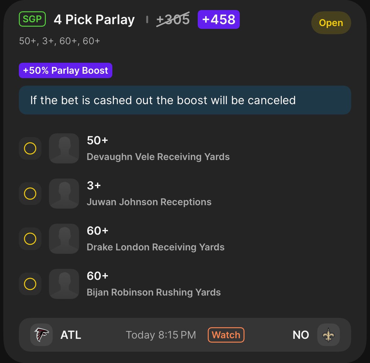 AnthWorldWide8's tweet photo. Monday Night Football public play! @GoldBoys
#Gambling𝕏 #NFLBetting #NFLPicks #NFLProps #PlayerProps #PropBets #SportsBetting #FreePicks https://t.co/OkpMhPXPMh