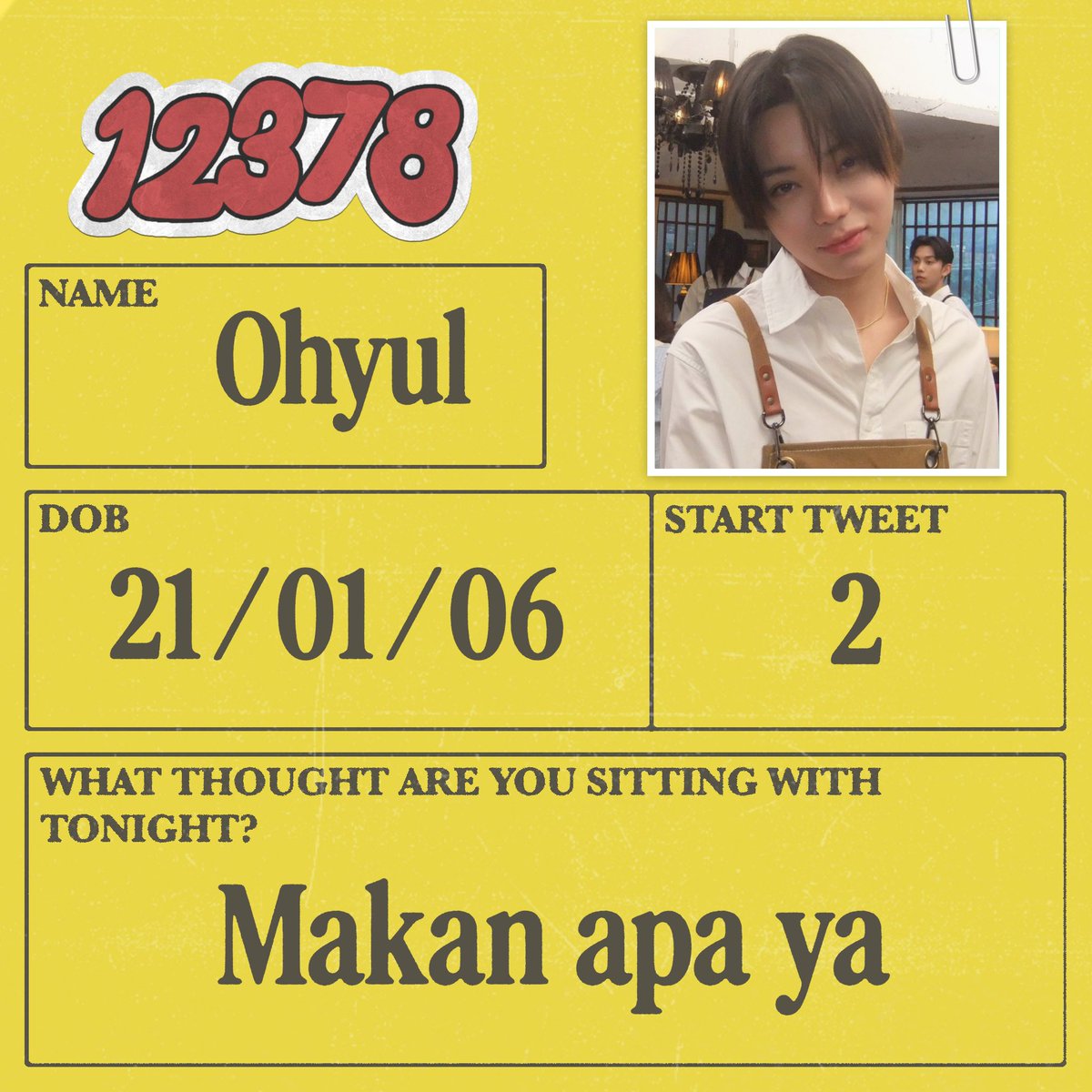 Cheers2Ohyul's tweet photo. Maaf kalo pikirannya makan doang… https://t.co/v5sSs4Sr1P