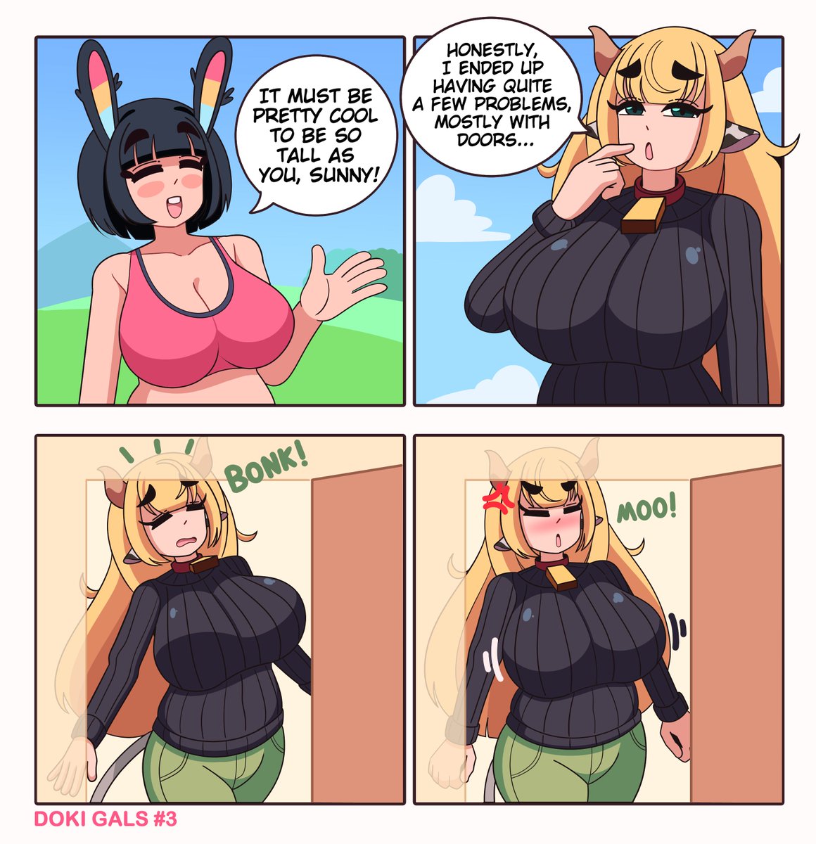 duckmanilus's tweet photo. Doki Gals #3 / Sunny Problem https://t.co/C0fub8ChJh