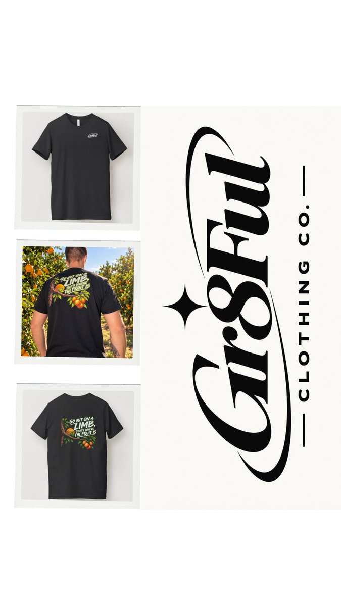 Gr8FulClothing's tweet photo. https://t.co/8oe46k9KxK

#Gr8Ful #streetwear #mensclothing #linkinbio https://t.co/cEmc6wQuNC