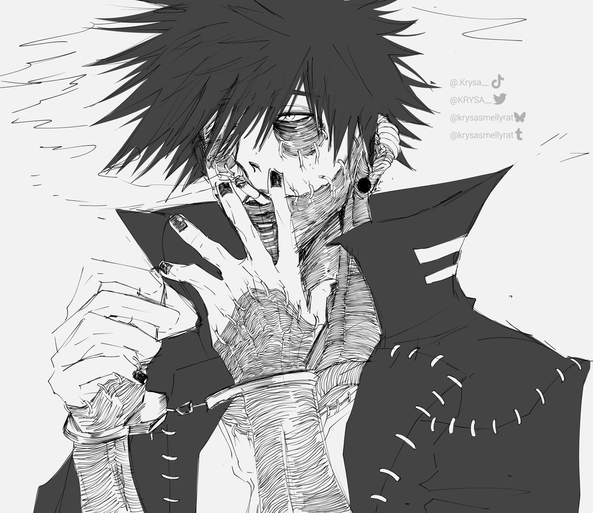 KRYSA__'s tweet photo. I took the bait okay whatever #bnha https://t.co/Nw1vmQVtMN