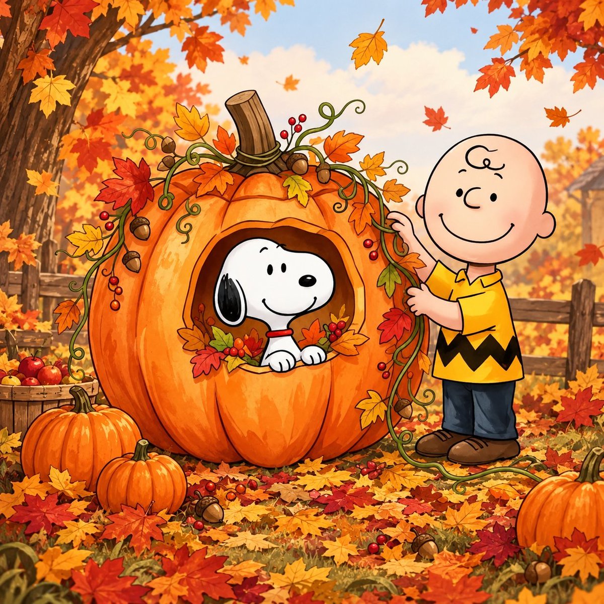 snoopyb047's tweet photo. 🍂 Autumn vibes 🎃 https://t.co/s8dIHwRxhx